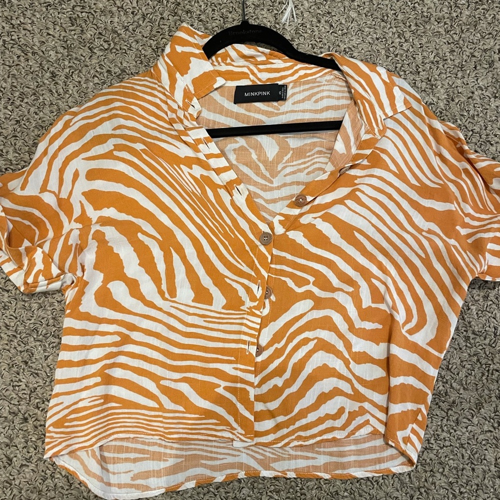 Minkpink button down